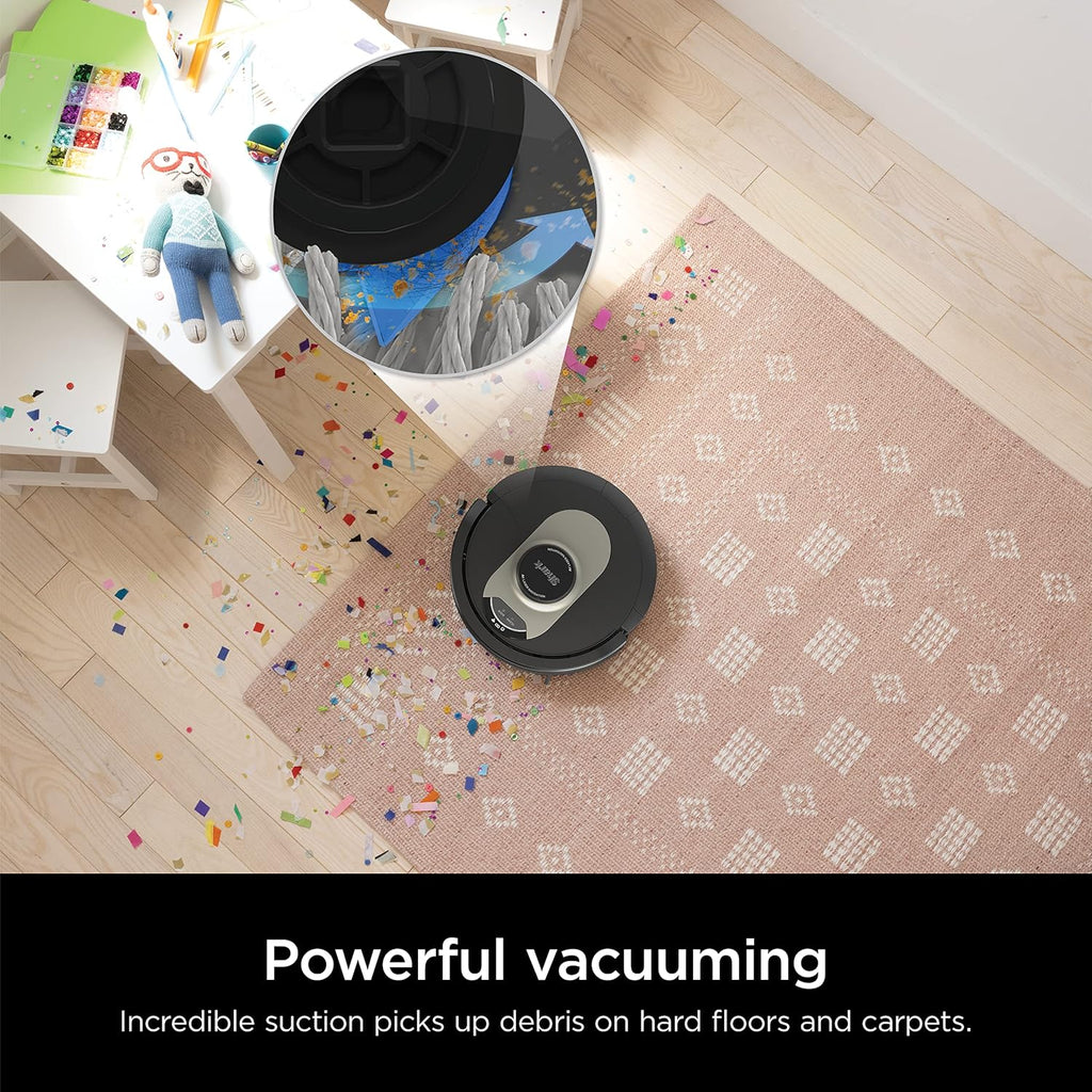 AI Robot Vacuum with XL HEPA Self-Empty Base Bagless 60-Day Capacity LIDAR Navigation wourant