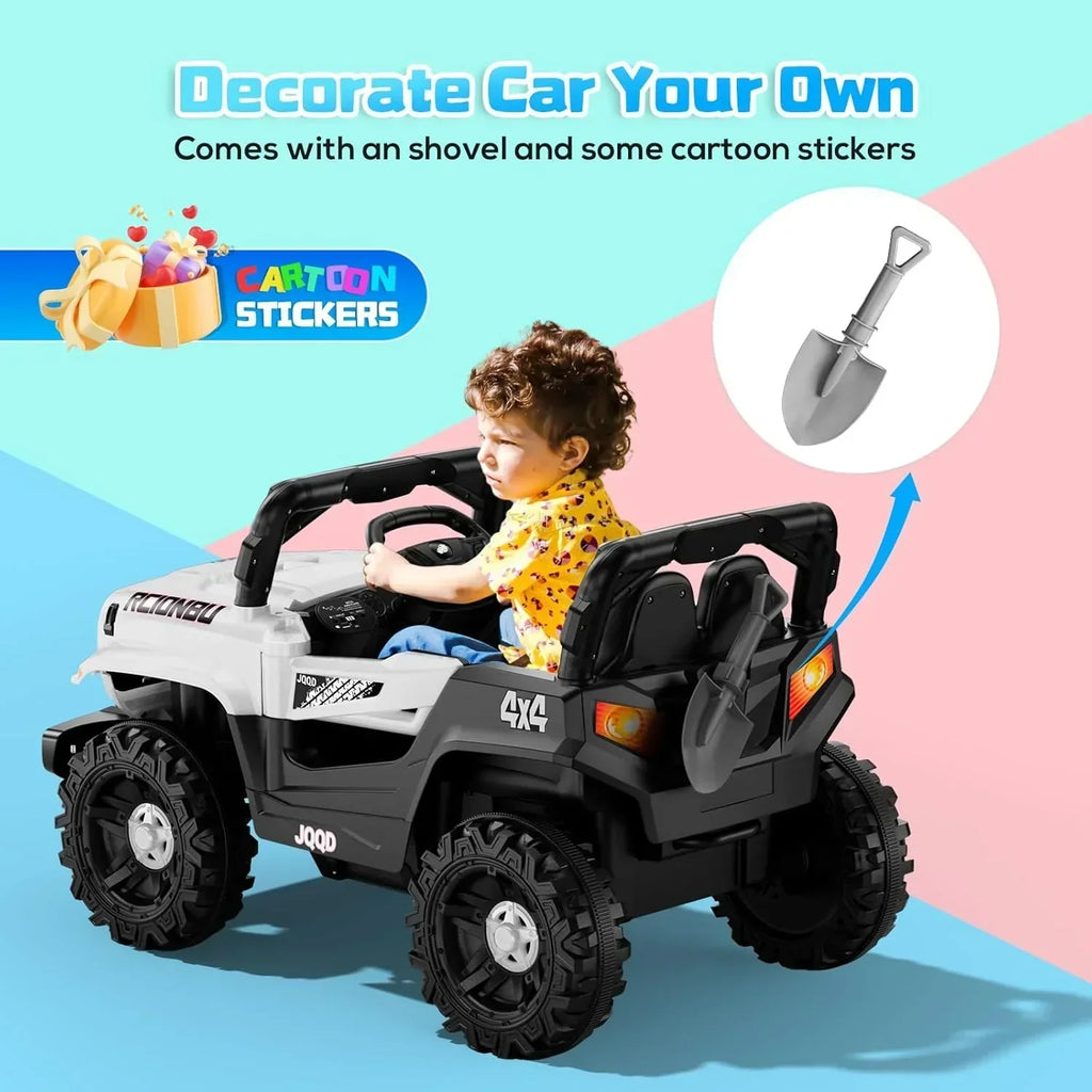 SEALIGHT 12V Children's Driving Truck Model 380 Watt Motor Emergency Braking Function wourant