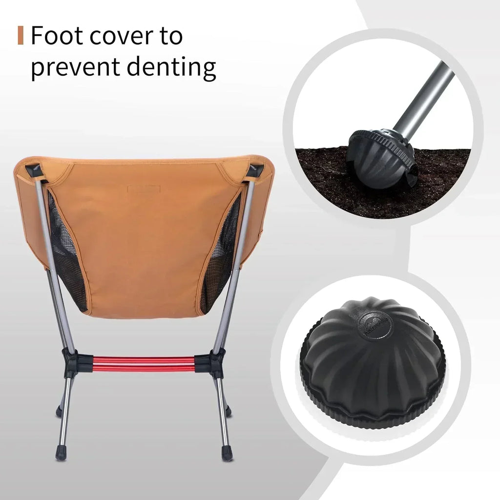 Ultralight Camping Chair 2.12 lbs Portable Backpacking Chair Folding Hiking Chair wourant
