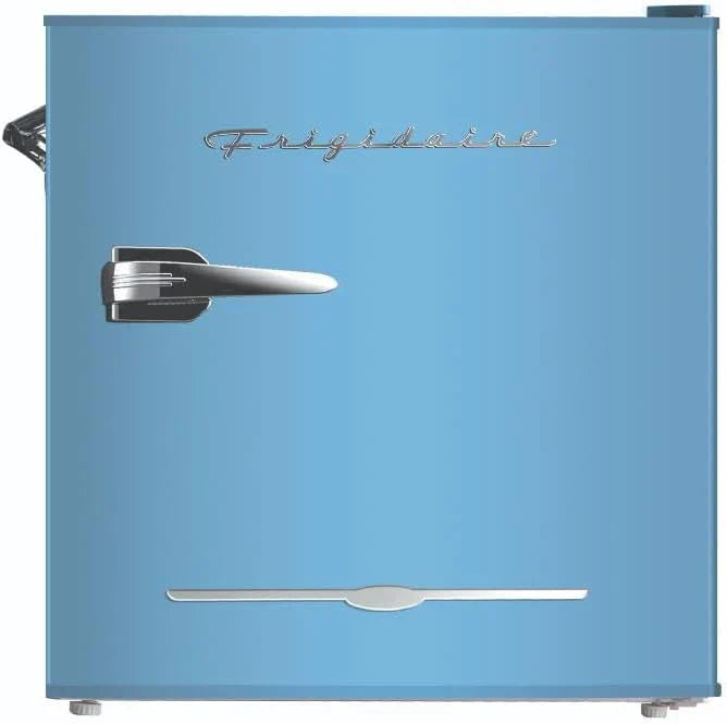 Frigidaire EFR176 Retro Compact Fridge with Chiller Mini Refrigerator Built-in Bottle Opener wourant