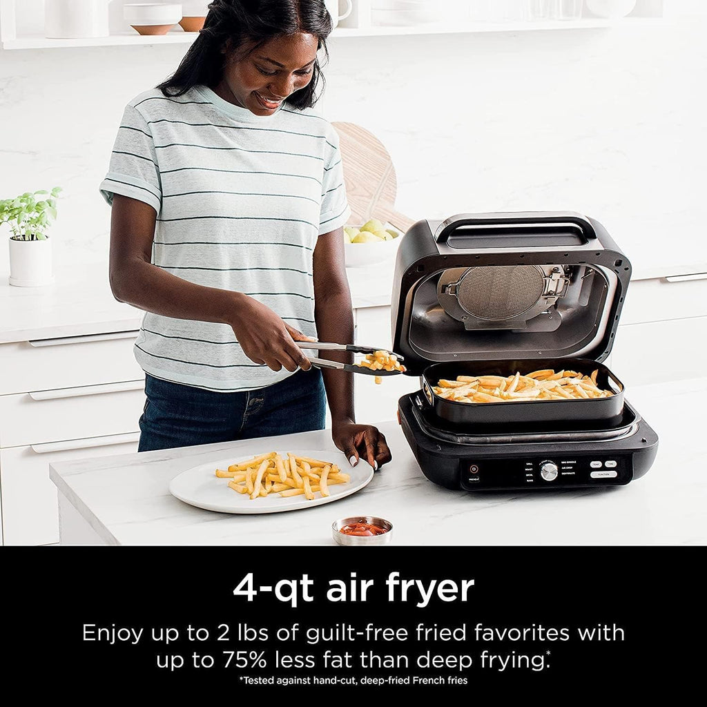 Ninja Foodi Smart XL 6-in-1 Indoor Grill with Air Fry Bake Roast Broil and Dehydrate wourant