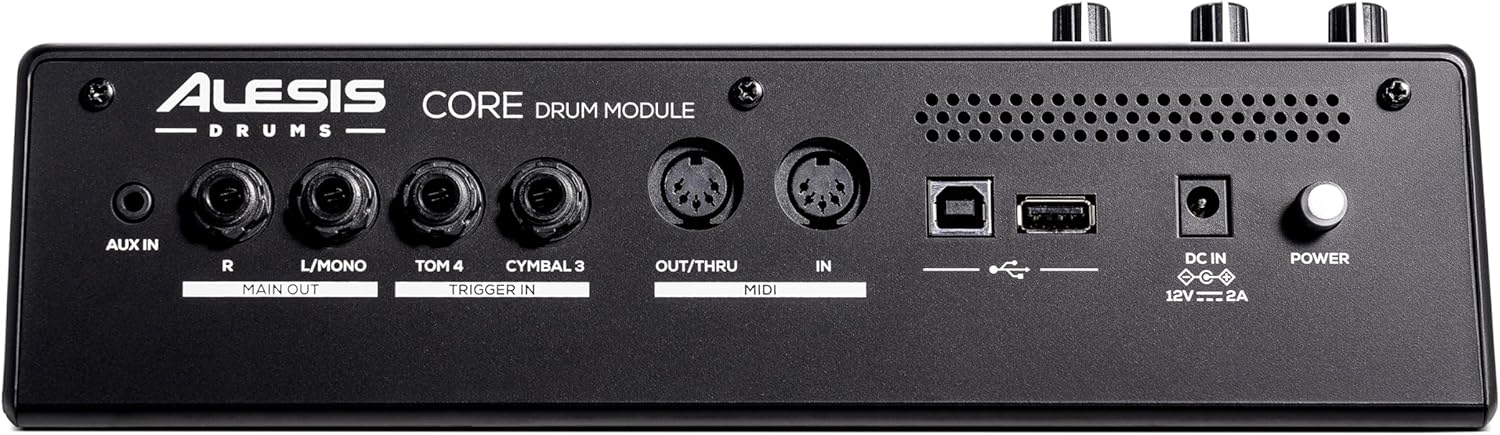 Alison Strata Prime Electronic Drum Set with Touch Screen Dual Area Grid Head wourant