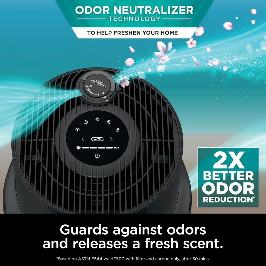 Air Purifier Compact Pro with Long-lasting HEPA Exceeding Filtration For Pet Dander Dust Smoke wourant