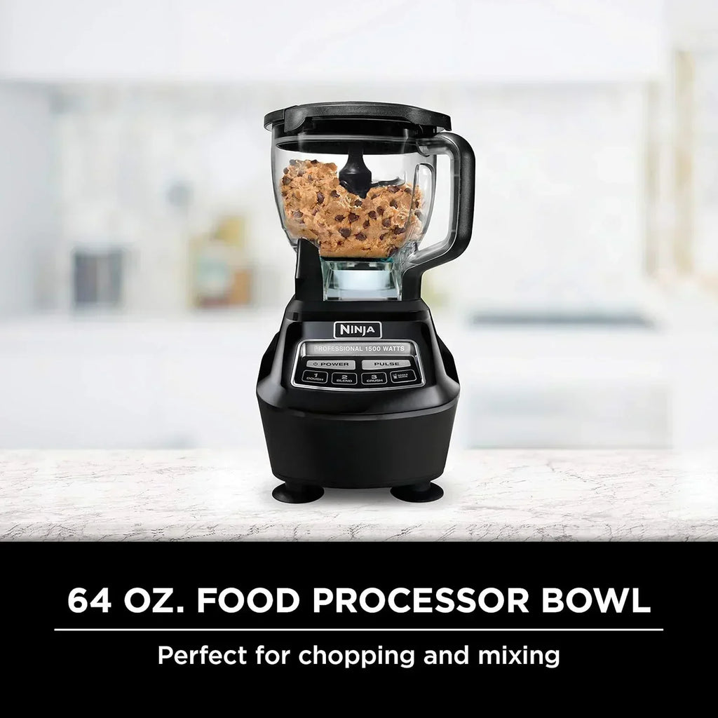 Ninja Mega Kitchen System 1500 Watt 72 Ounce Full Size Blender and 8 Cup Food Processor wourant