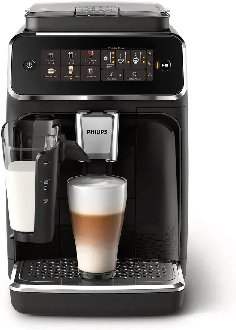 Fully automatic espresso machine 6 hot and iced beverages with ceramic grinder wourant