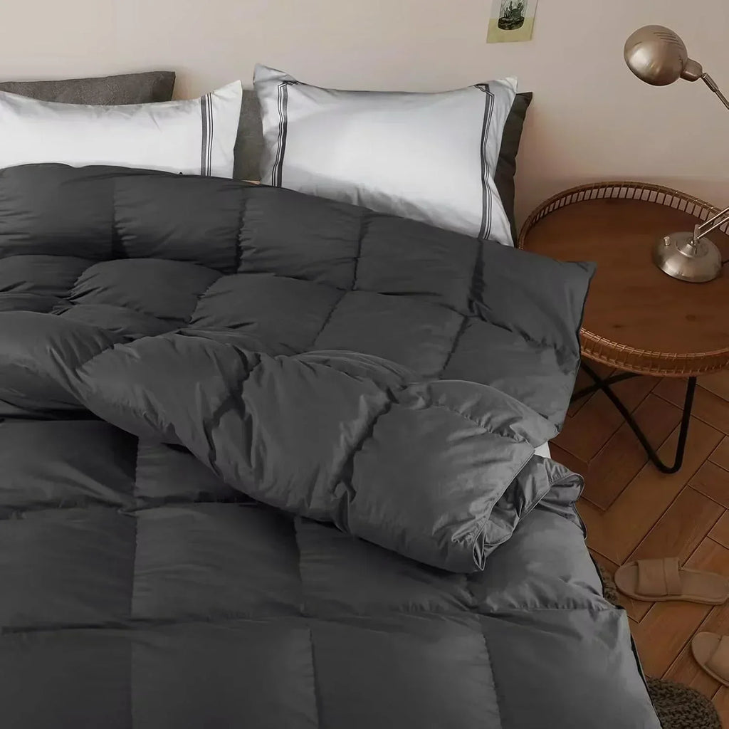 Premium Down Comforter 3D Baffle Box Design wourant