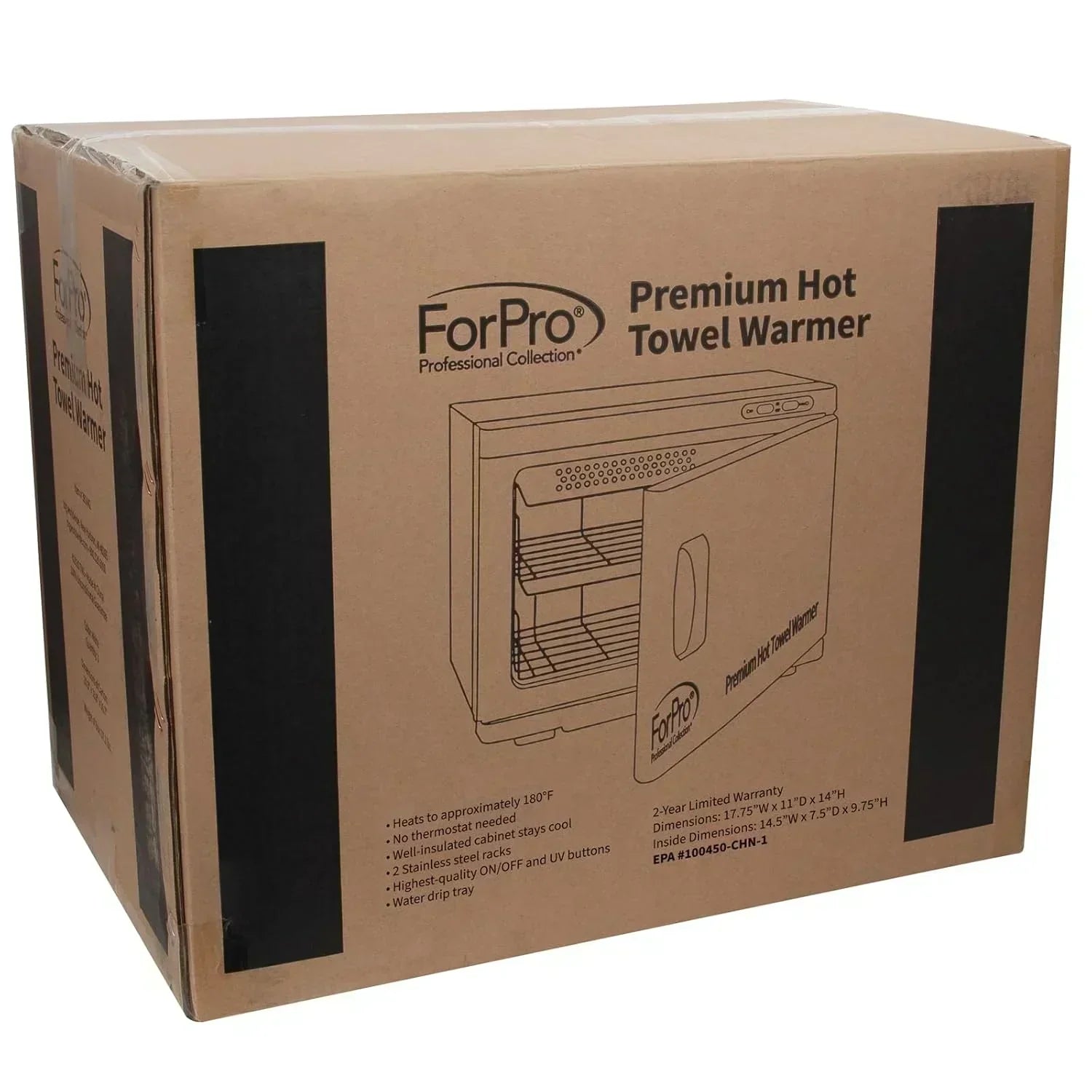 ForPro Professional Collection Premium Hot Towel Warmer 23L Extra Large Capacity wourant