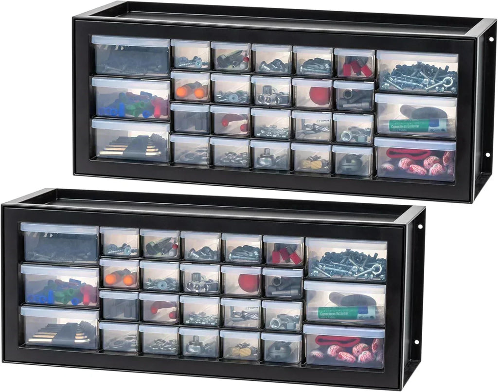 IRIS USA Screw Tool Organizer Small Parts Cabinet Chest Storage Drawers Organization Toolbox wourant