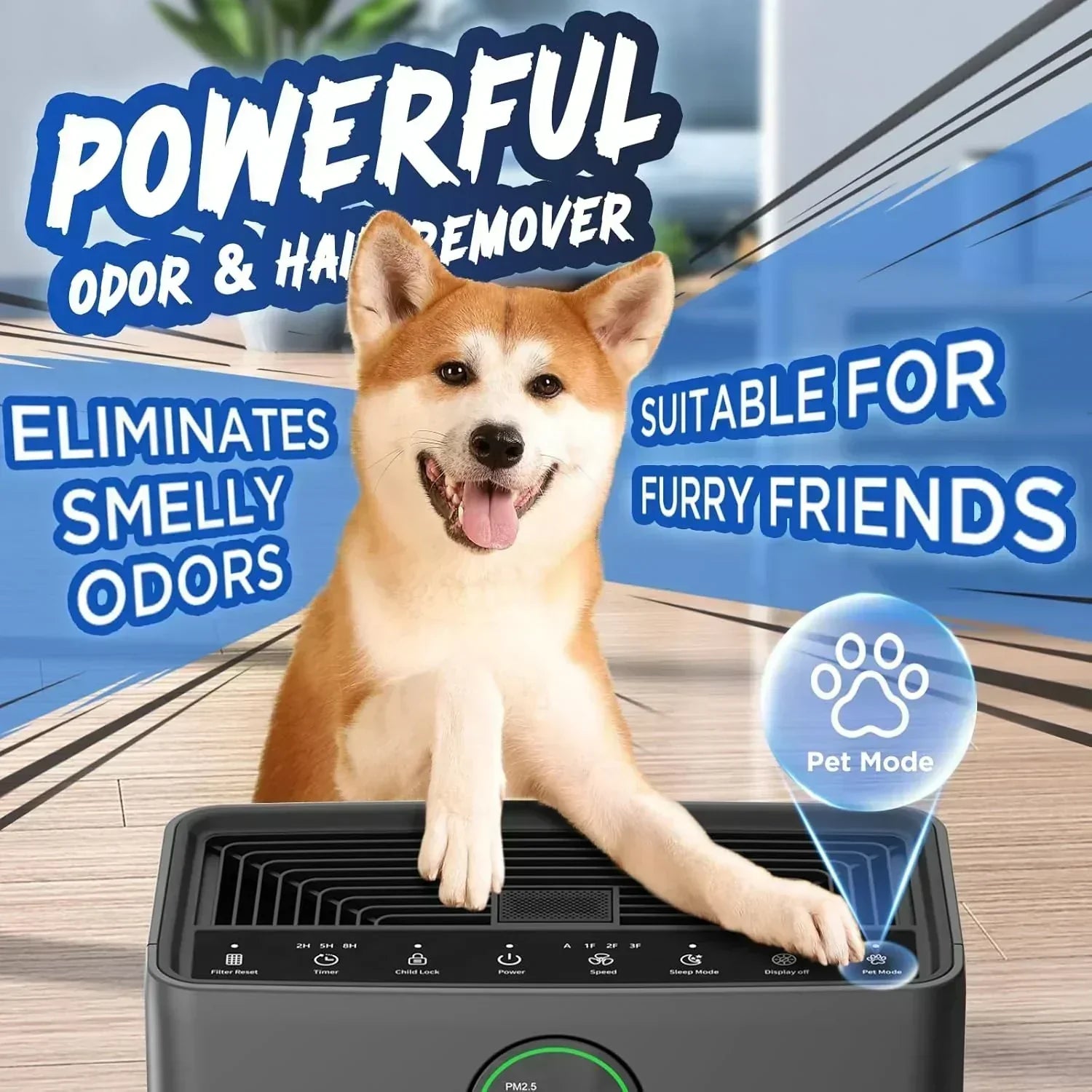 Air Purifiers for Home Large Room up to 2200sq.ft MOOKA Air purifier for Home Pets wourant