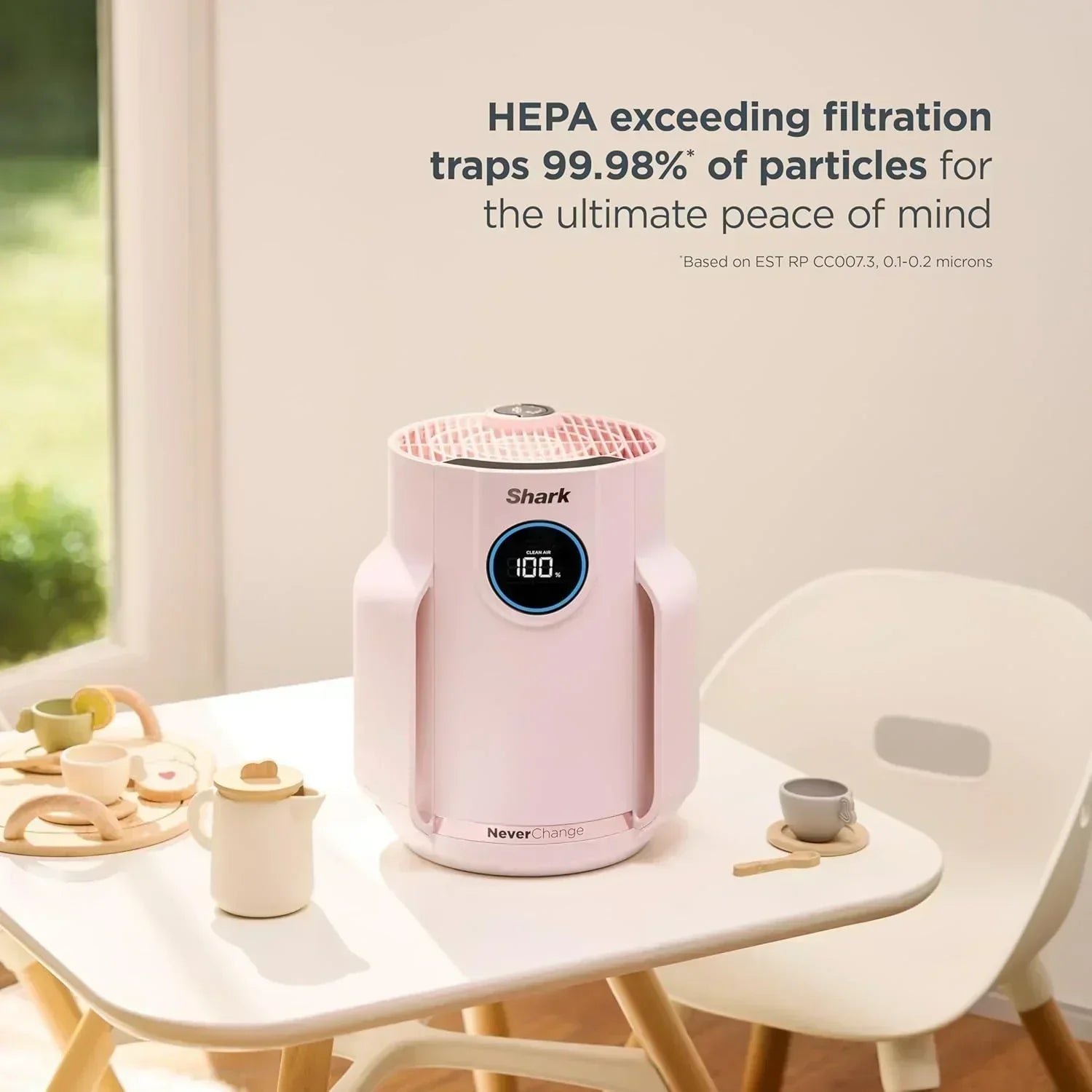 Air Purifier Compact Pro with Long-lasting HEPA Exceeding Filtration For Pet Dander Dust Smoke wourant