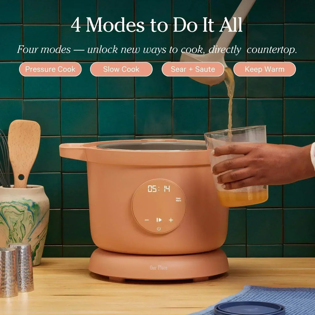 Our Place Dream Cooker 6-quart Multicooker 4 Versatile Modes Pressure Cook Slow Cook Sear wourant