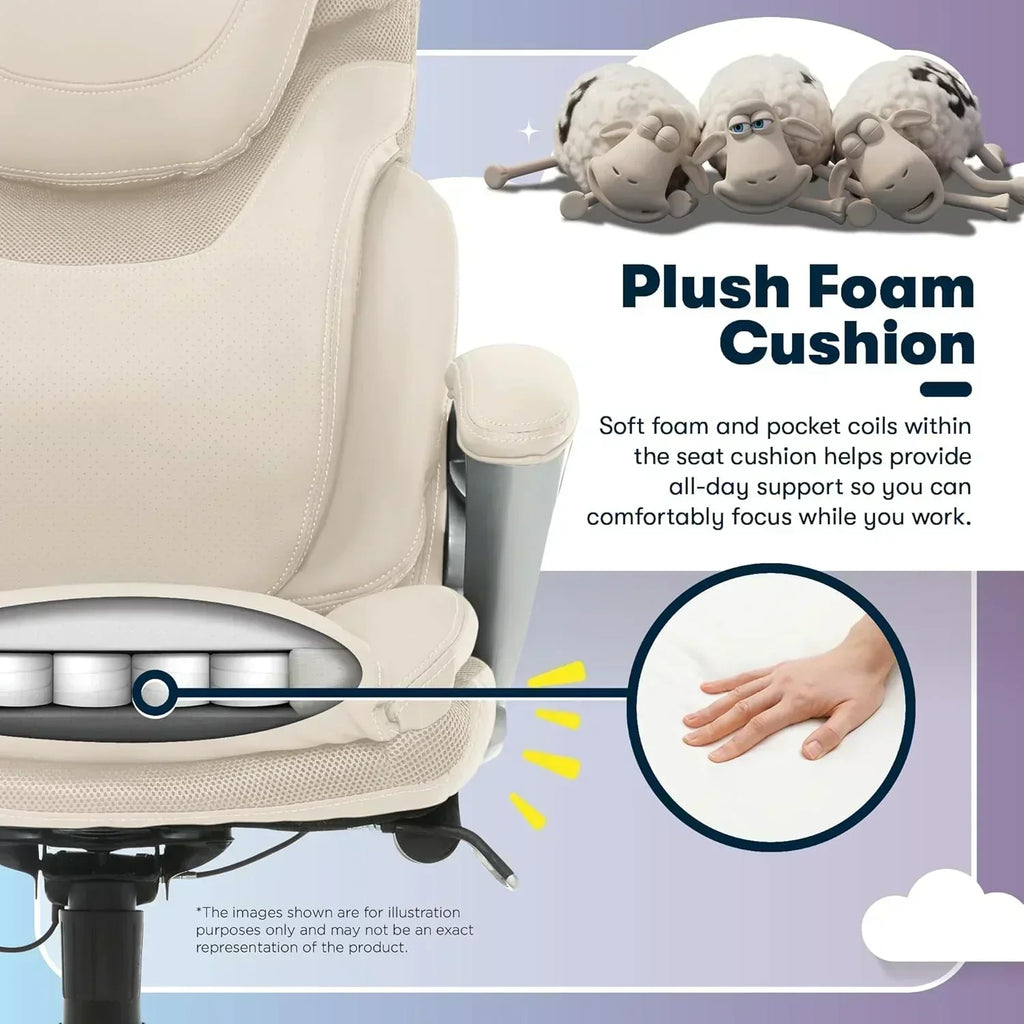 Executive office chair ergonomic computer desk and chair wourant