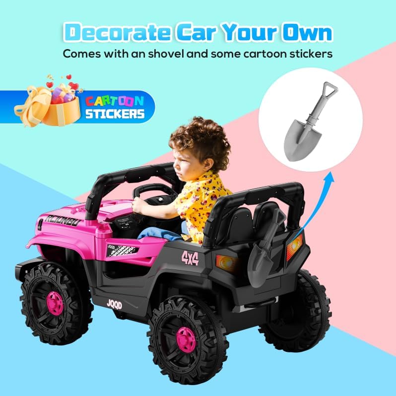 SEALIGHT 12V Children's Driving Truck Model 380 Watt Motor Emergency Braking Function wourant