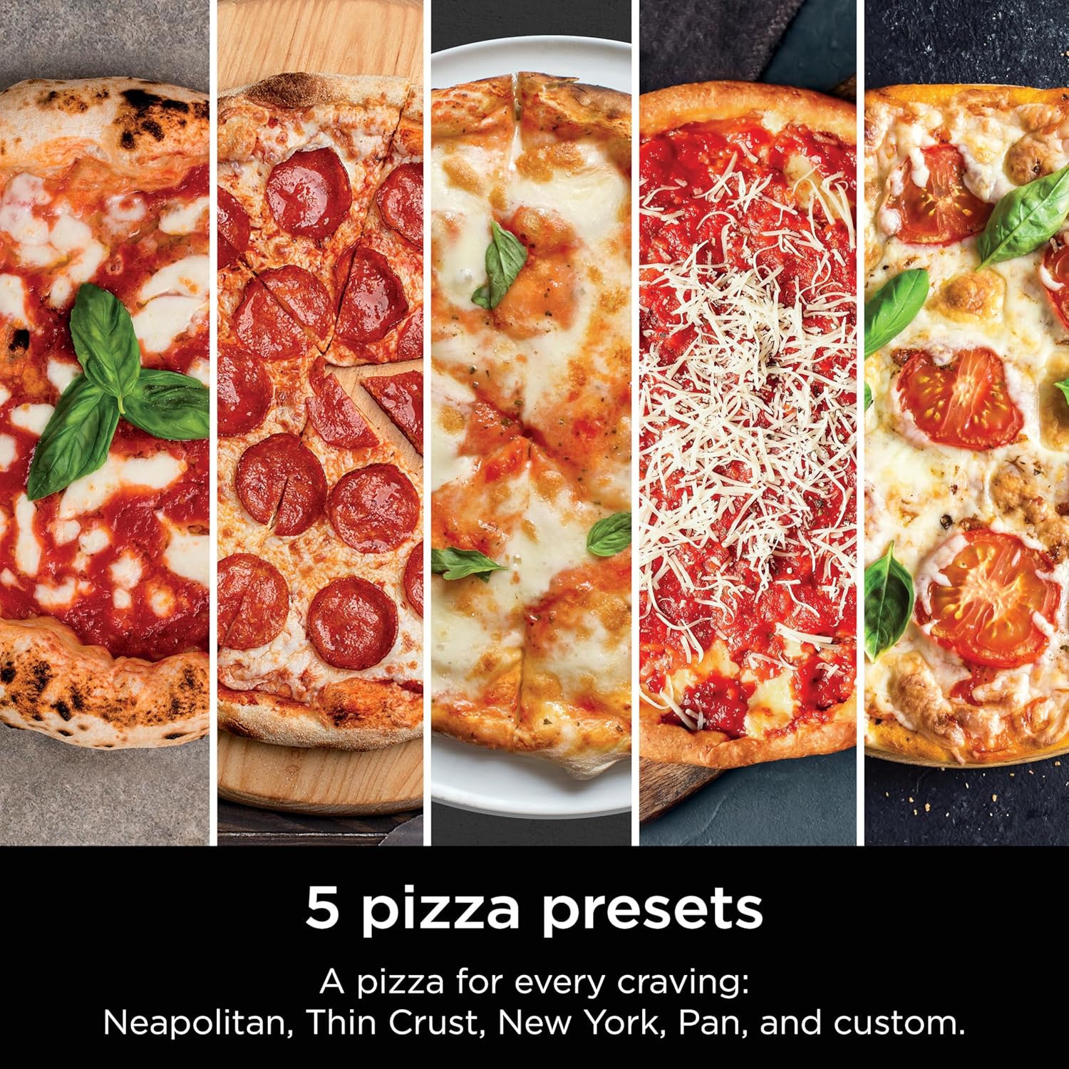 Ninja Artisan Outdoor Pizza Oven 12-inch 3-minute Pizza Neapolitan Thin Crust New York Chicago wourant