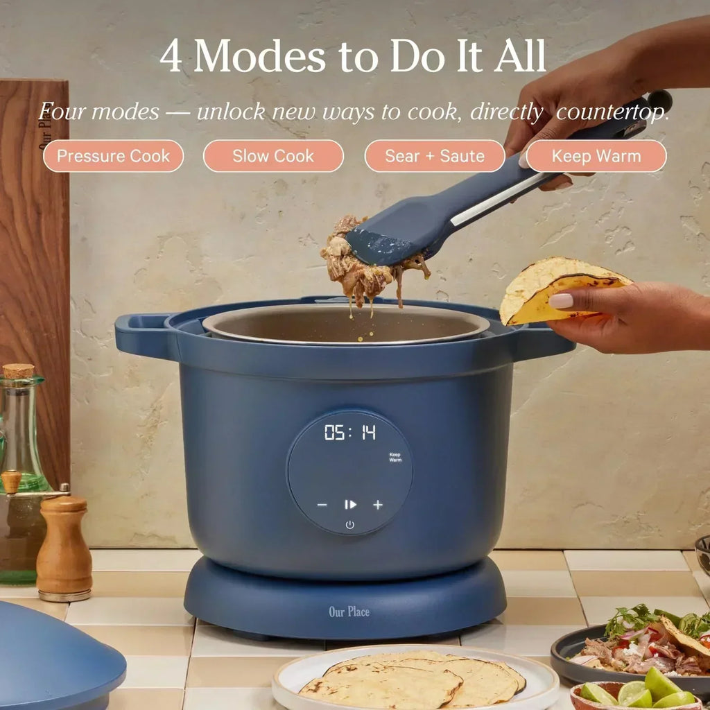 Our Place Dream Cooker 6-quart Multicooker 4 Versatile Modes Pressure Cook Slow Cook Sear wourant