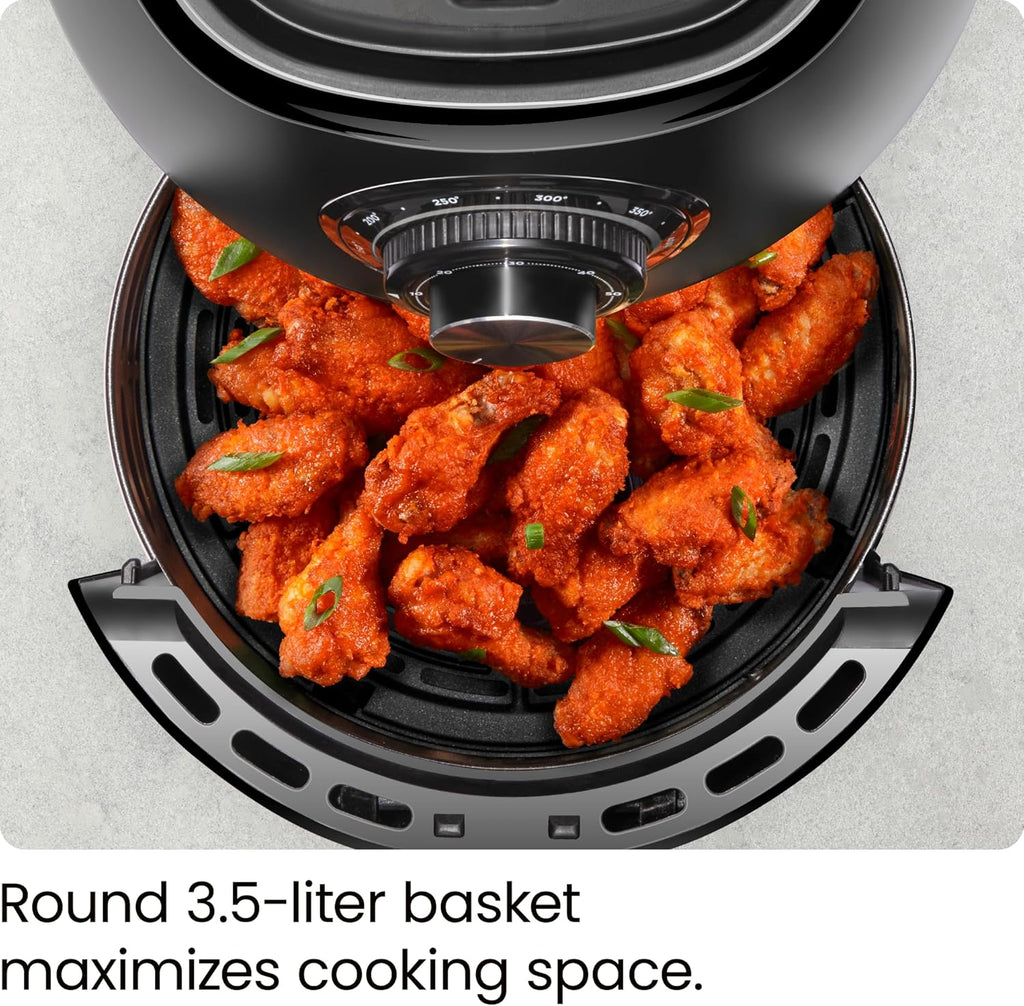 Chefman Compact 6.3-Quart Digital Air Fryer with Rotisserie Dehydrator and Convection Oven wourant