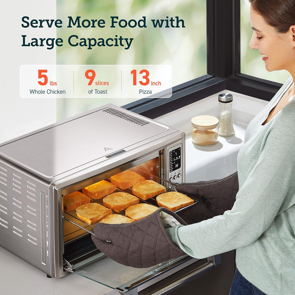 COSORI 11-in-1 air fryer 13-quart capacity combines grilling toasting baking and reheating wourant