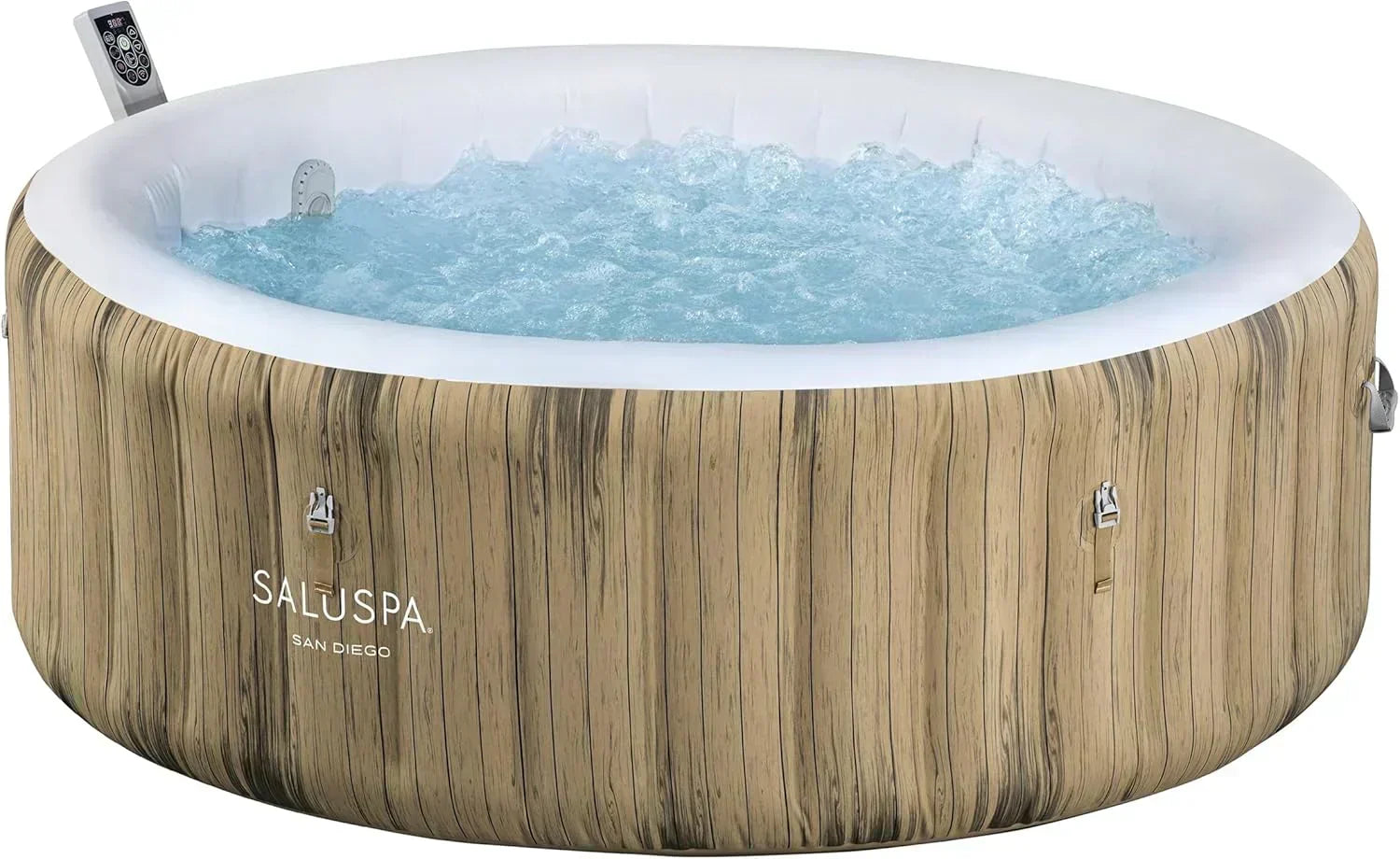 Bestway SaluSpa Miami EnergySense AirJet Inflatable Hot Tub Spa 71" x 26" Portable Hot Tub wourant