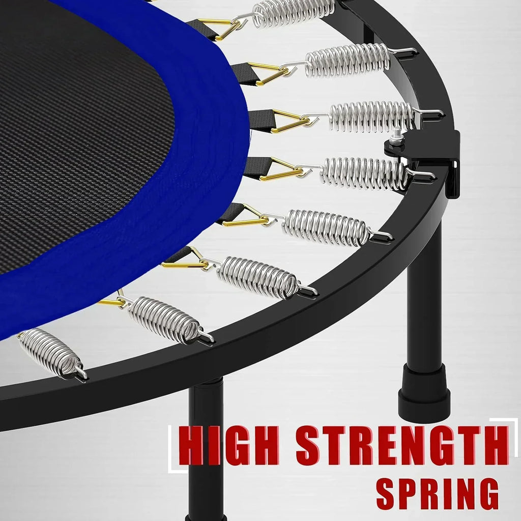 Kanchimi 40" 48" Folding Mini Fitness Indoor Exercise Workout Rebounder Trampoline wourant