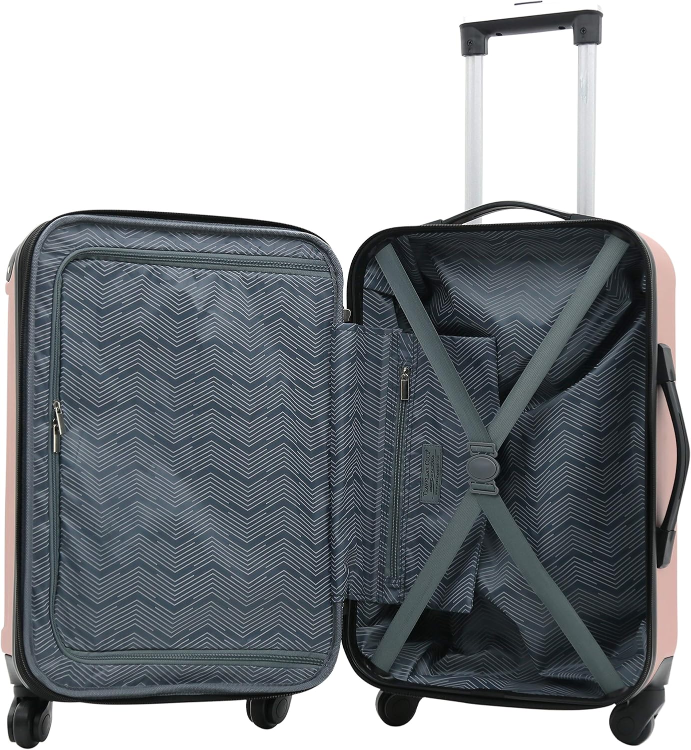Hardside Travel Luggage Lilac Set of 4 wourant
