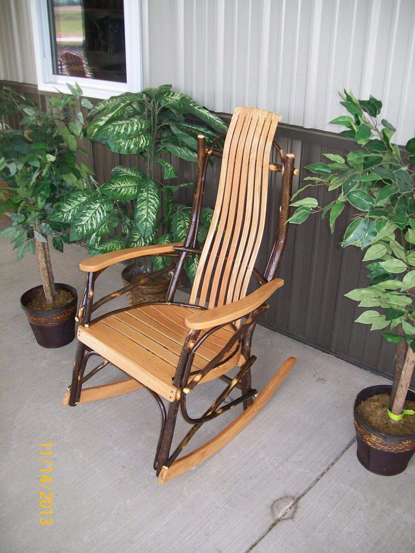 Walnut Rocking Chair For Outdoor Patio Loggia wourant