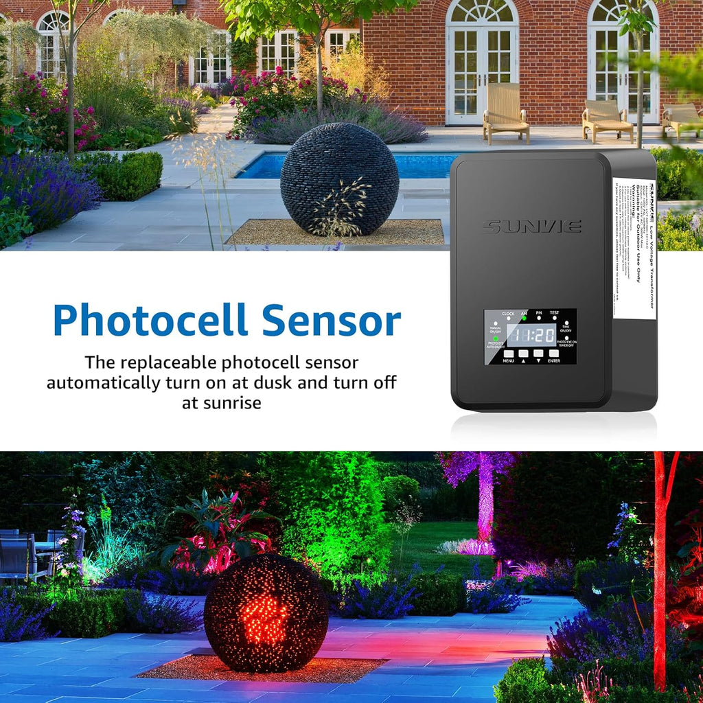 LED Landscape Lighting Kit Color Changing Waterproof Landscape Lights wourant