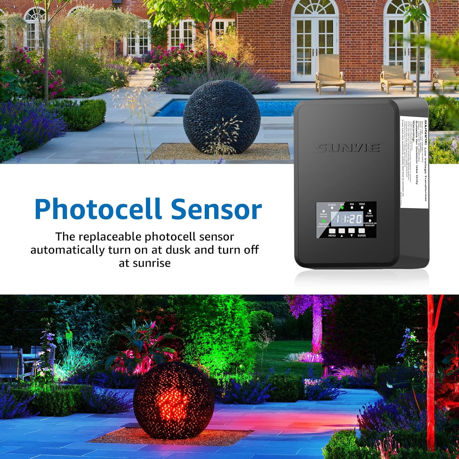 LED Landscape Lighting Kit Color Changing Waterproof Landscape Lights wourant