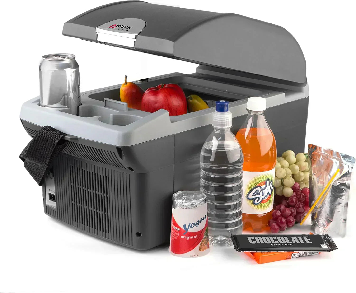 Personal Thermoelectric Cooler/Warmer 14 Liter Capacity Portable Electric Car Cooler wourant