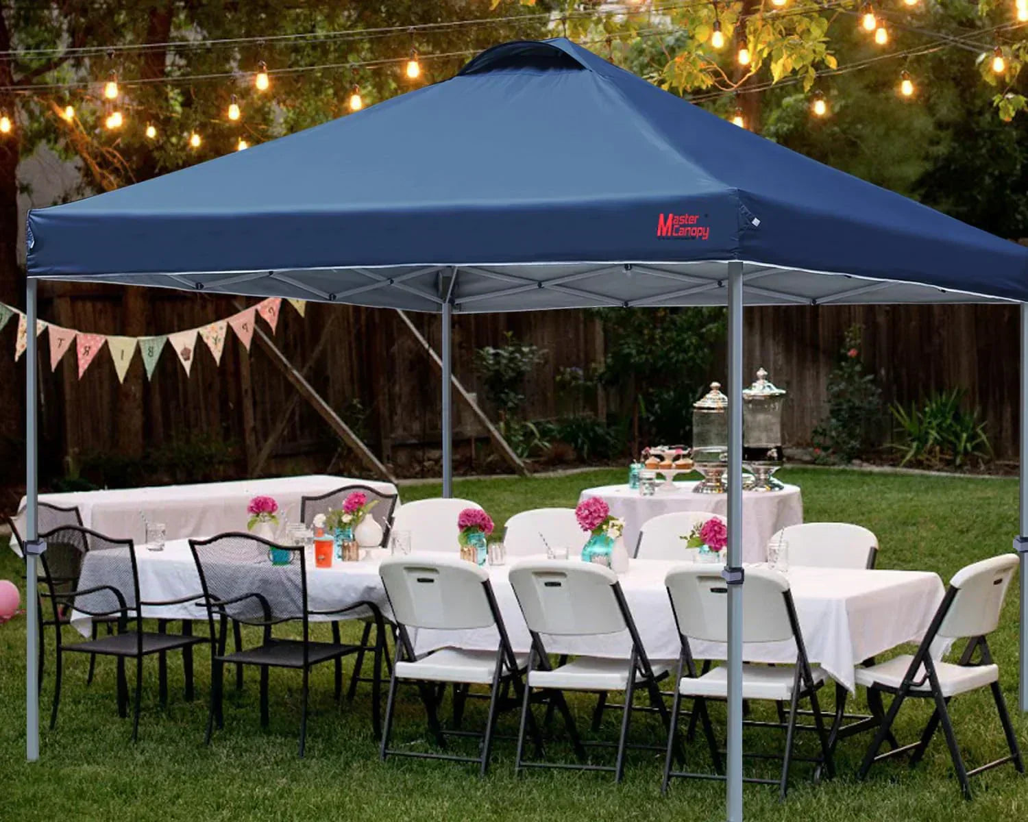 Durable Pop-up Canopy Tent with Roller Bag (10x10 Black) wourant
