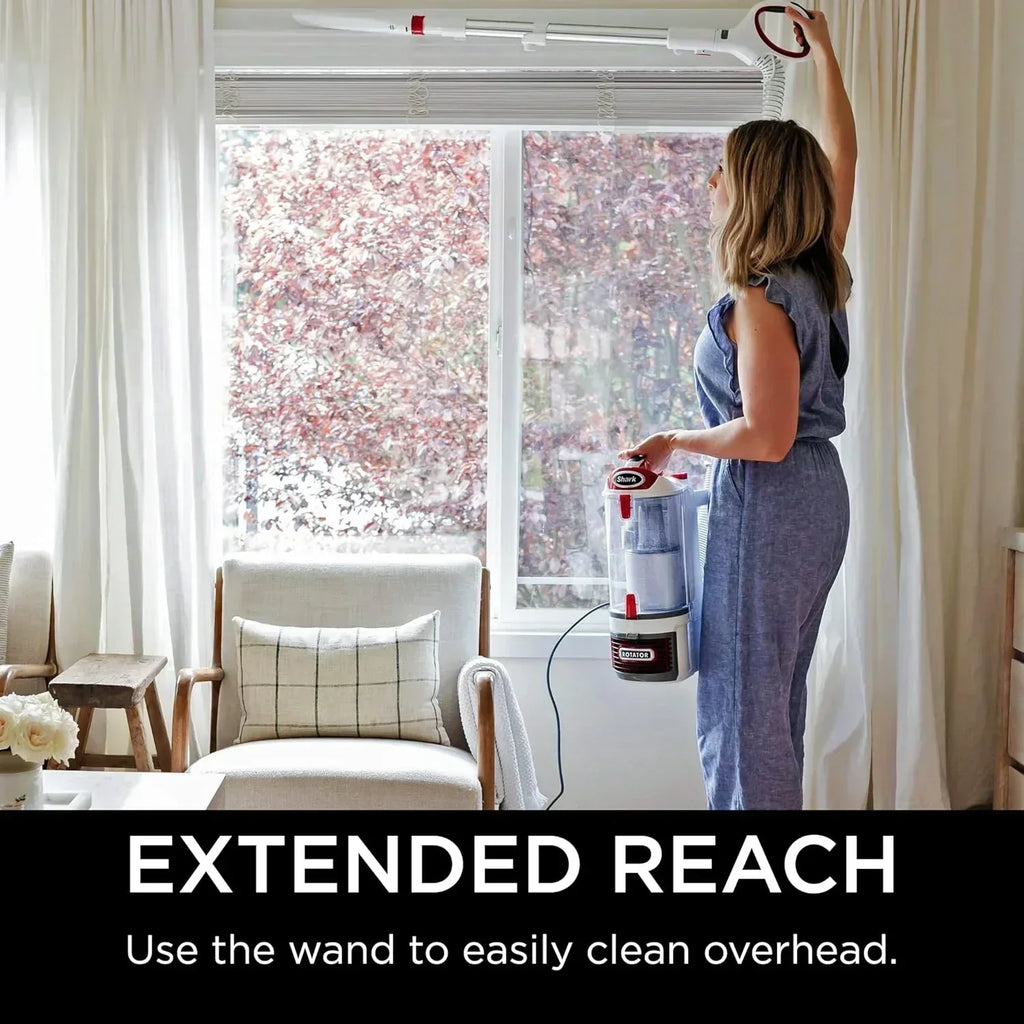 Upright Vacuum Navigator Lift-Away Deluxe Capacity HEPA Filter Swivel Steering Upholstery Tool wourant