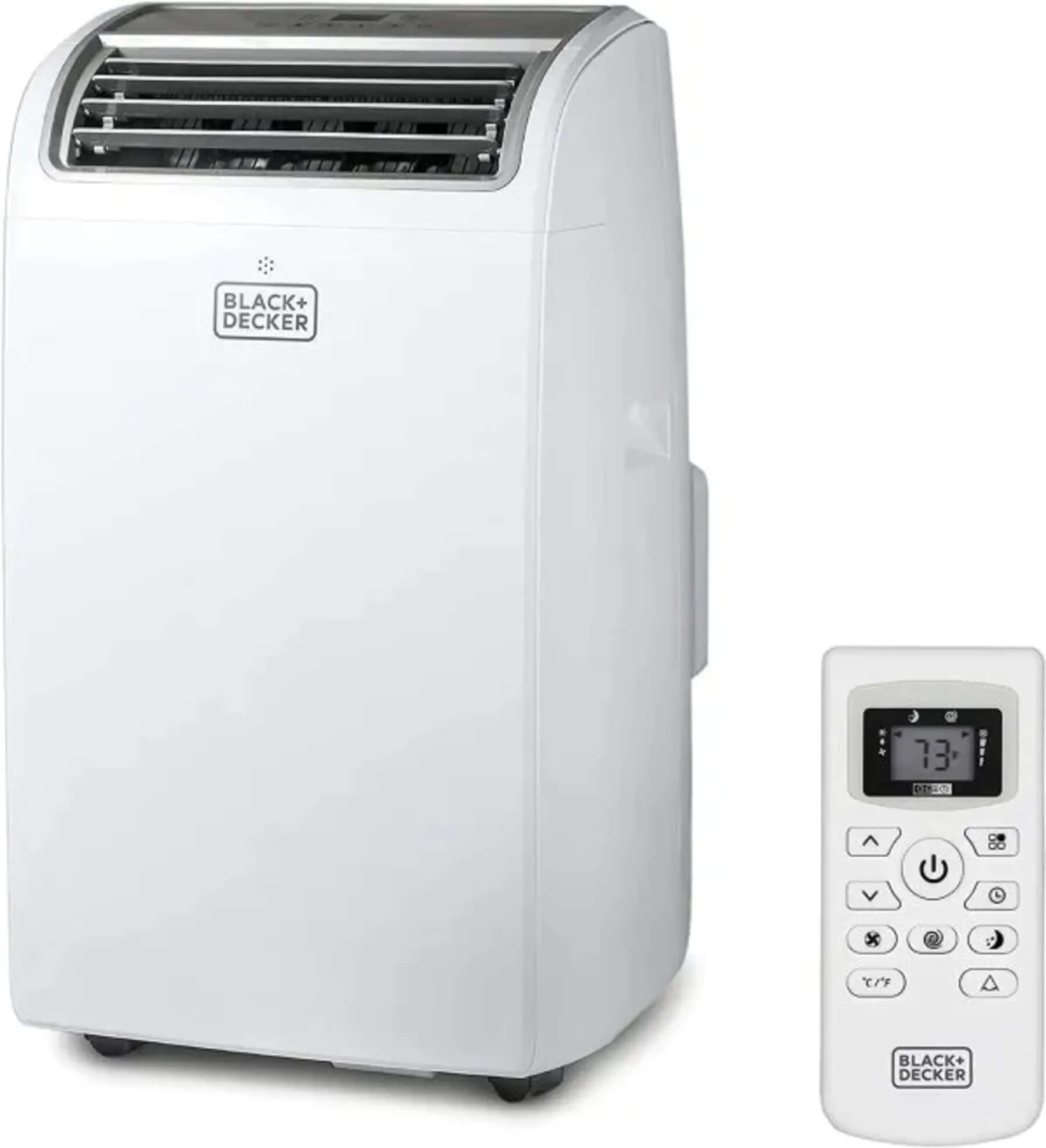 BLACK+DECKER Air Conditioner, 14,000 BTU Air Conditioner Portable for Room up to 700 Sq. Ft. with Remote Control, White wourant