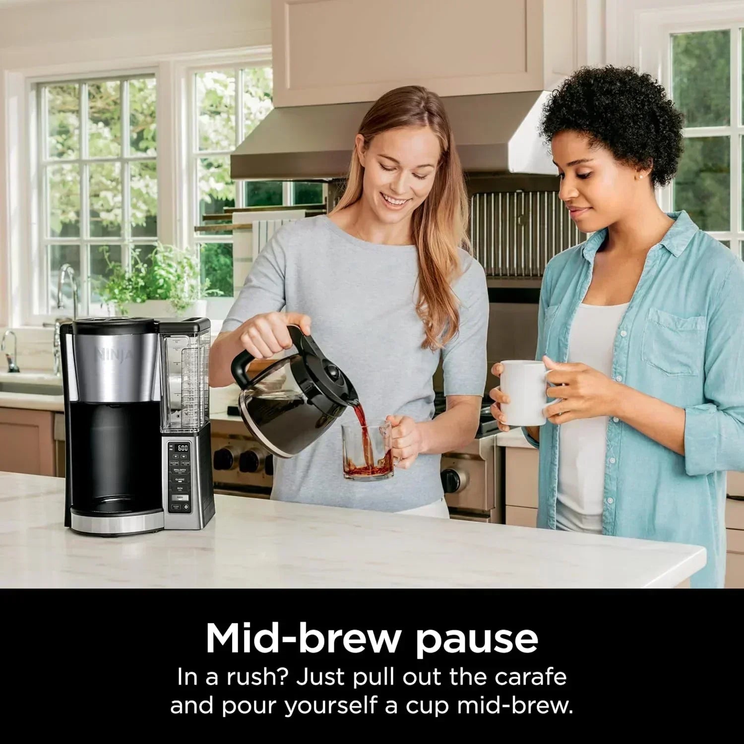 Programmable Coffee Brewer with 2 Brew Styles Adjustable Warm Plate and Delay Brew wourant
