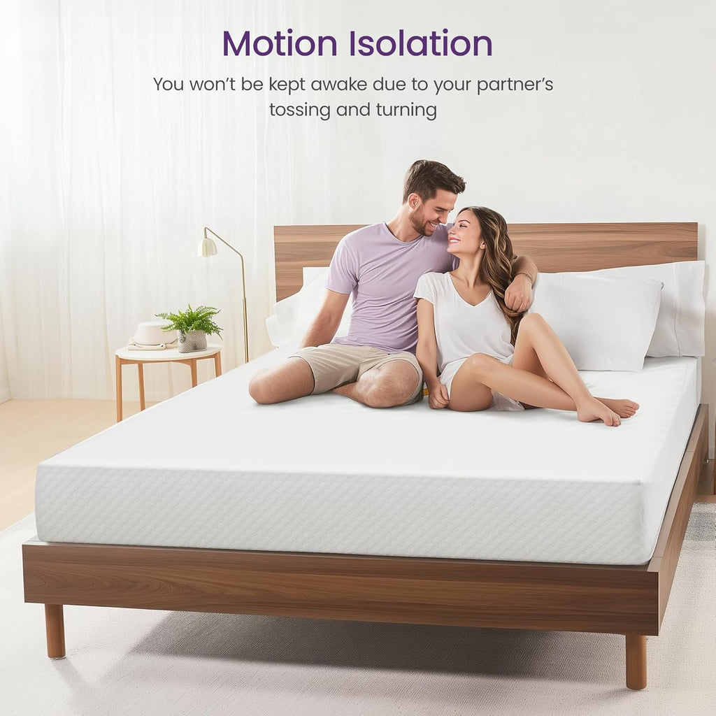 GAESTE 8-inch Fully Cooling Gel Memory Foam Mattress Mattress-in-a-Box wourant