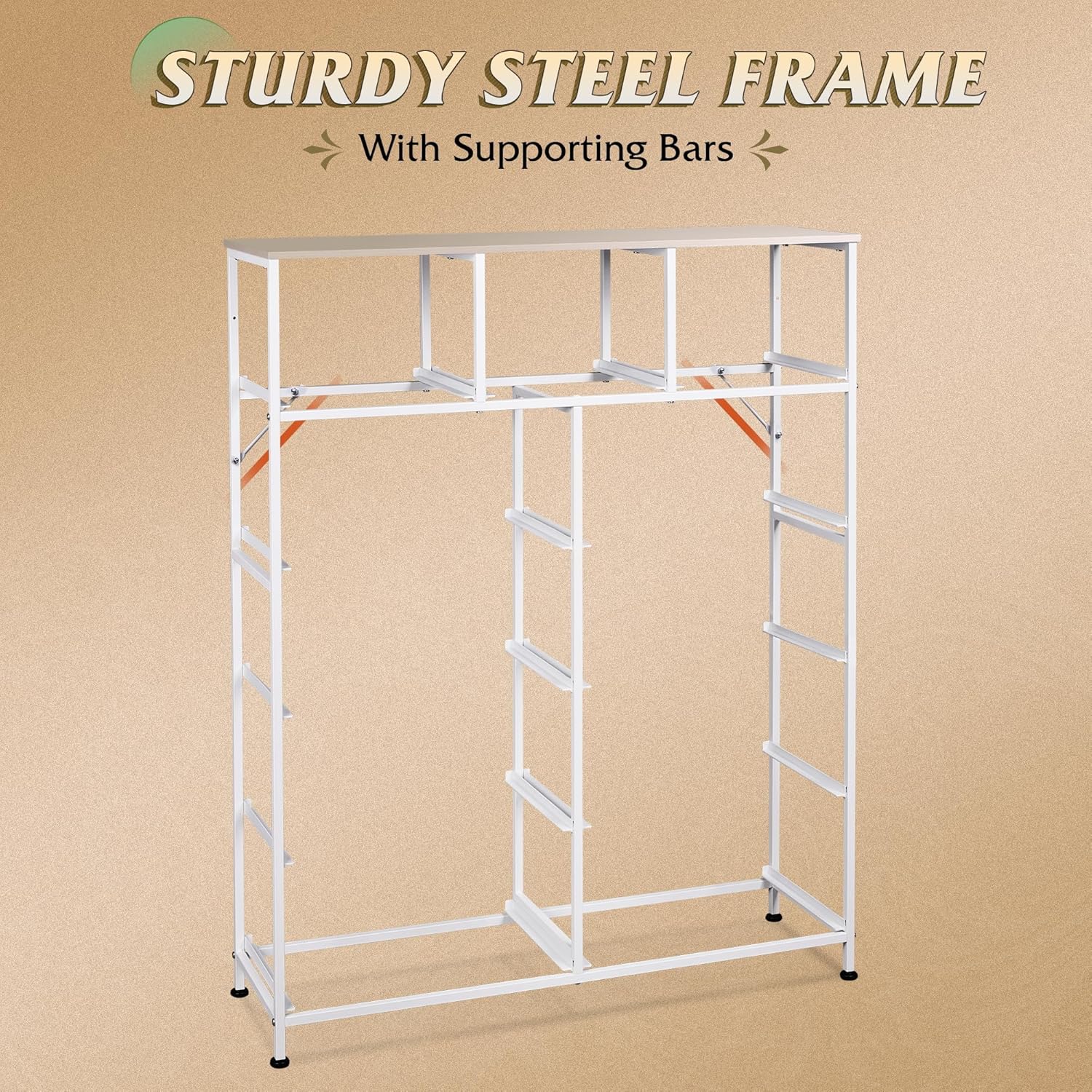 Storage Organizer Unit 11 Fabric Bins Storage Drawers Organizer Steel Frame Tall Storage Tower wourant