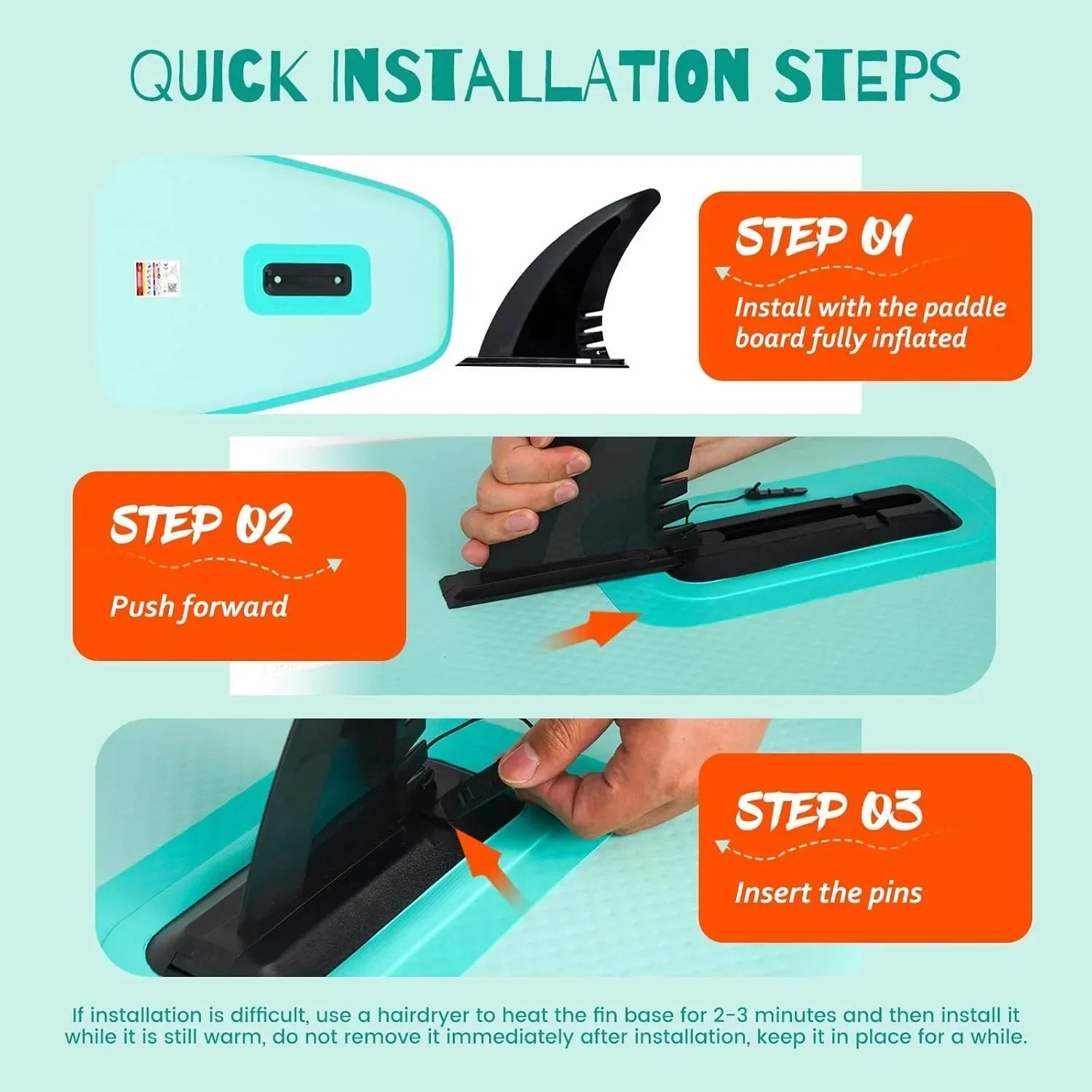 FunWater Inflatable Stand Up Paddle Board Premium SUP Paddle Accessories EVA Deck wourant
