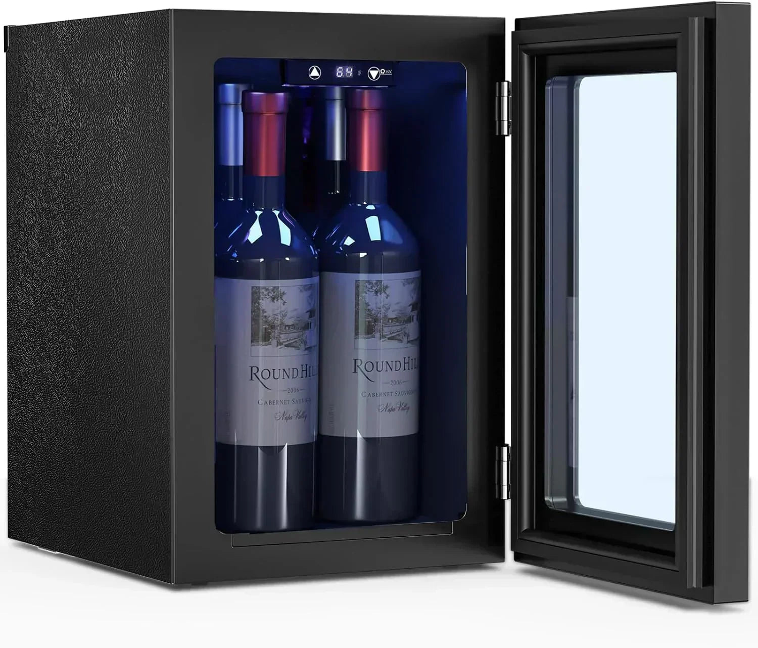 Antarctic Star 26 Bottle 130 Can Wine Cooler/Cabinet Beverage Refrigerator Cellar Beer Clear Glass wourant