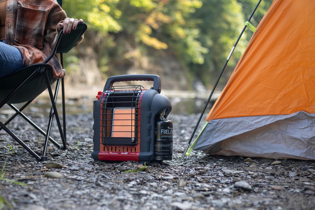 Portable Propane Radiant Heater 4000-9000 BTU for campers workshops patios and more wourant