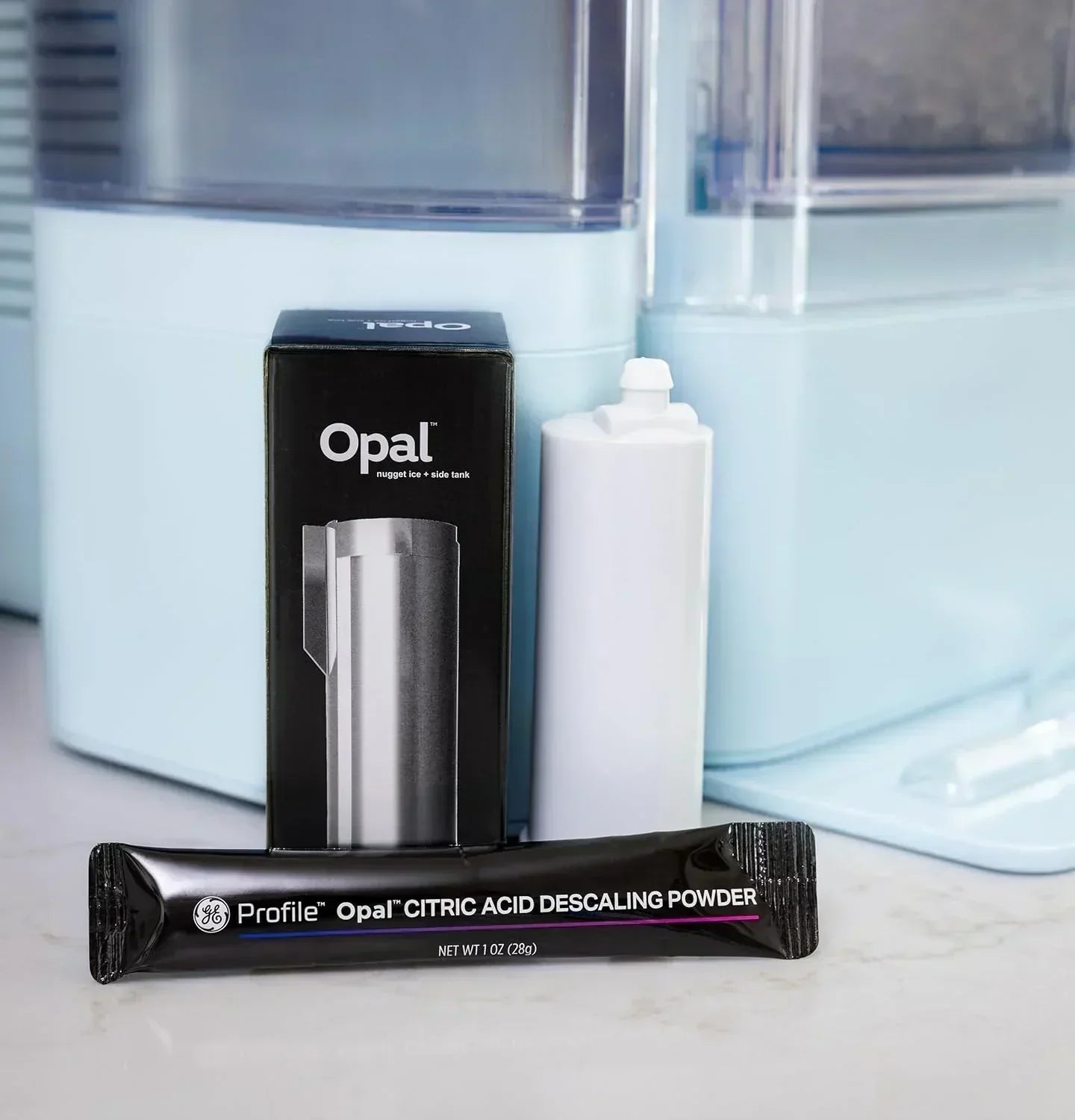 GE Profile Opal 2.0 XL with 1 Gallon Tank Chewable Crunchable Countertop Nugget Ice Maker wourant