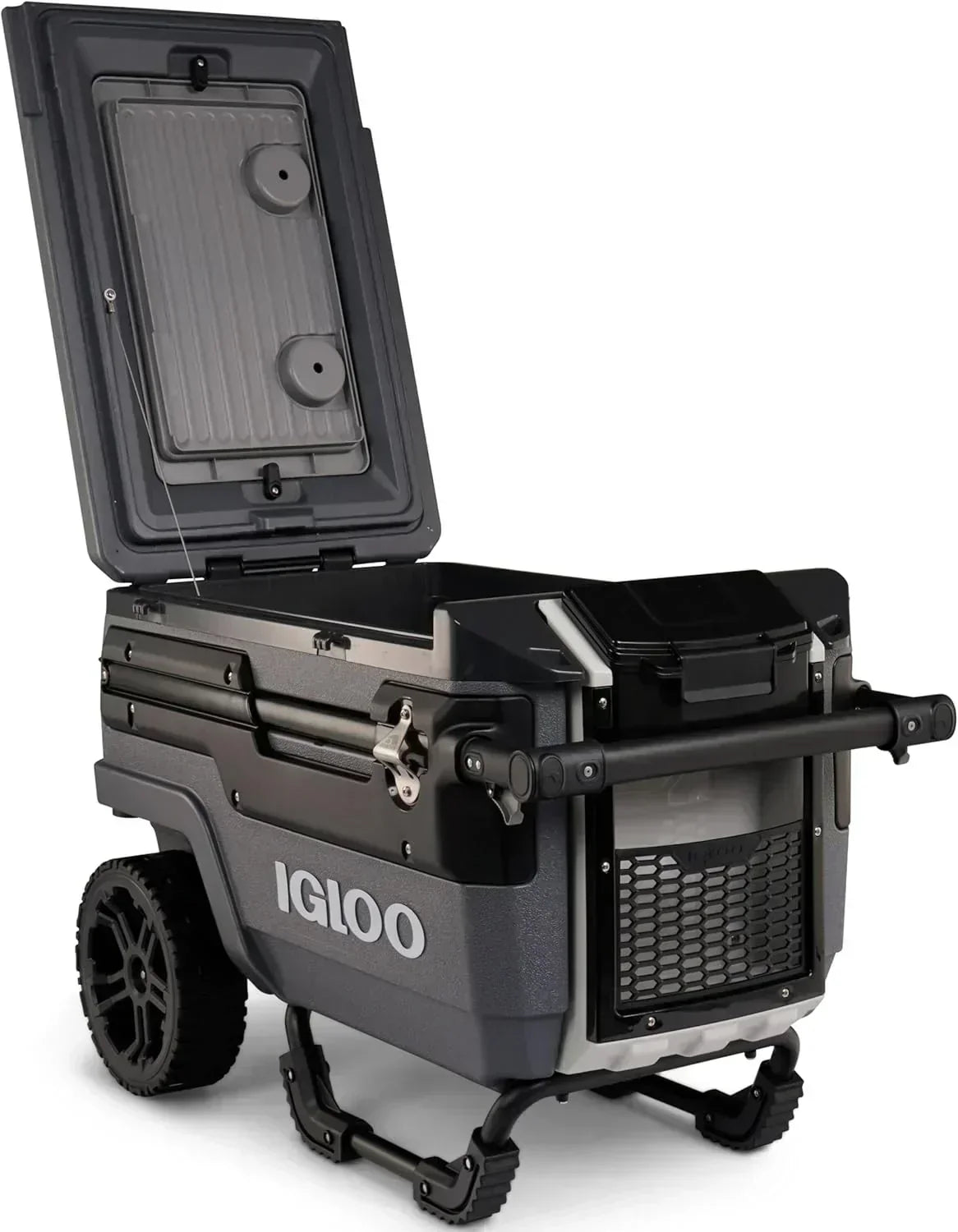70Qt Wheeled Cooler Insulated Hard Shell Ice Chest wourant