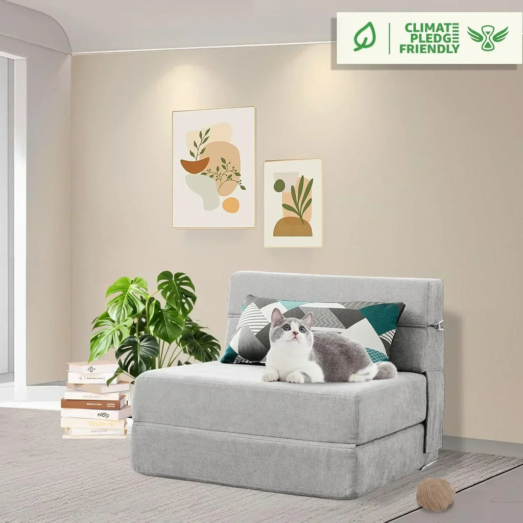 60 inch pull out sofa bed memory foam sofa with 2 pillows futon bed guest bed and pull out sofa wourant