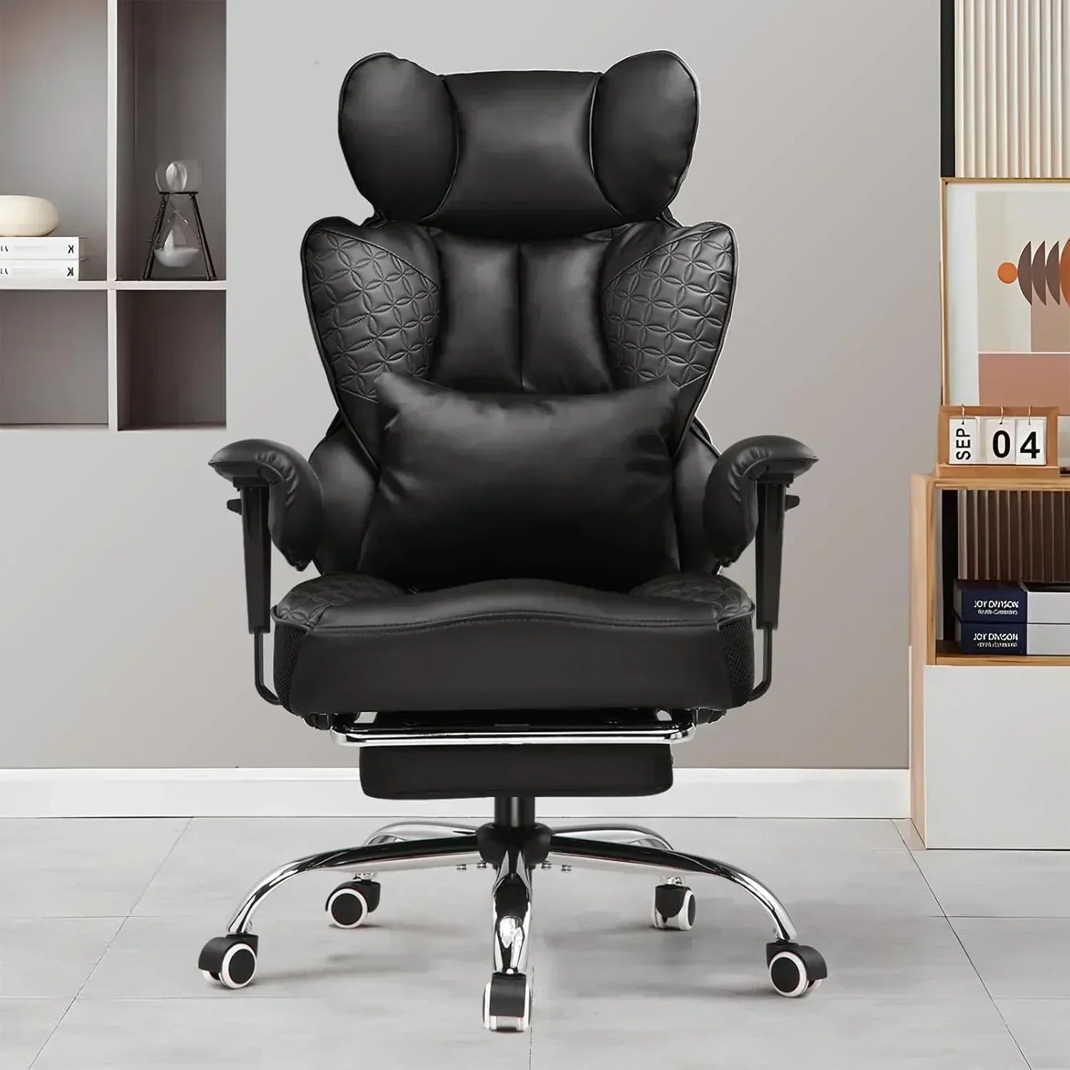 Large Tall Gaming Chair 400 lb Heavy Duty Office Chair wourant