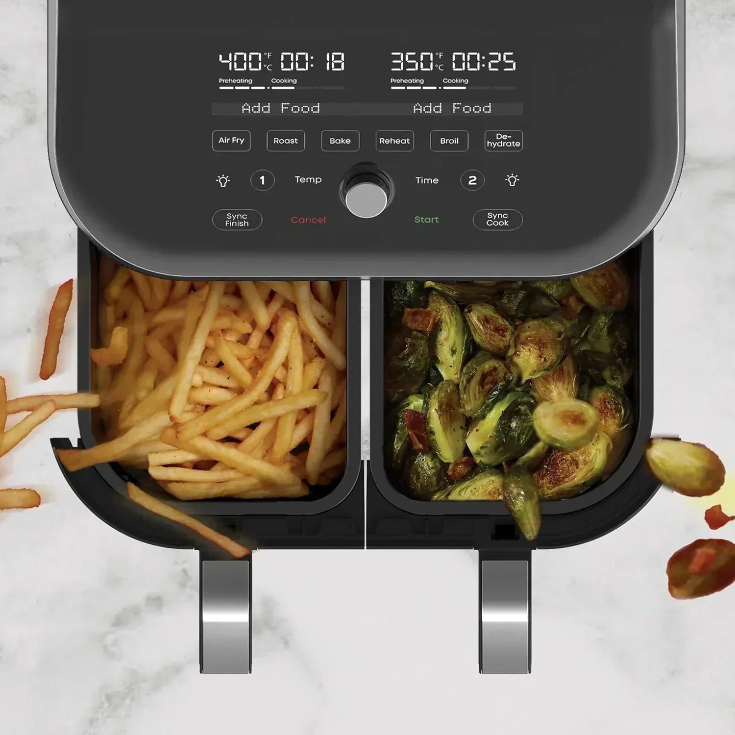 Instant Pot Vortex Plus 6QT Air Fryer with Odor Removal Technology 6-in-1 Function wourant