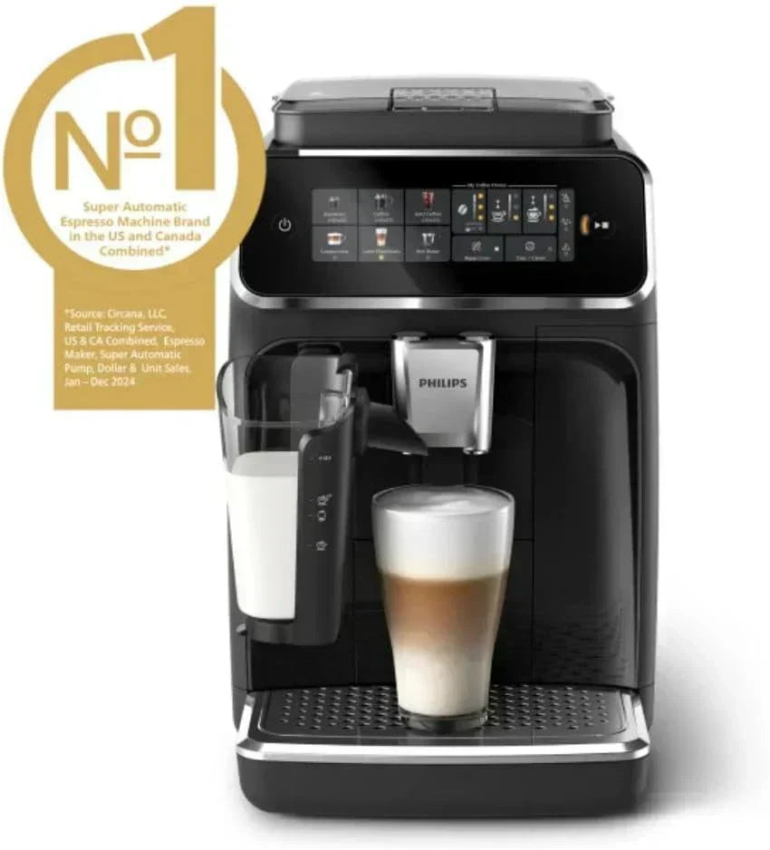 Fully automatic espresso machine 6 hot and iced beverages with ceramic grinder wourant