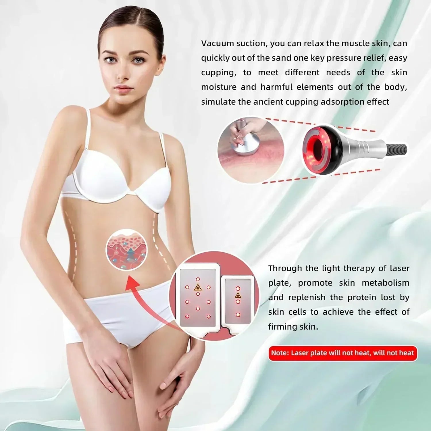 Body Massager Multifunction Beauty for Improvement in The Appearance of Cellulite Device wourant