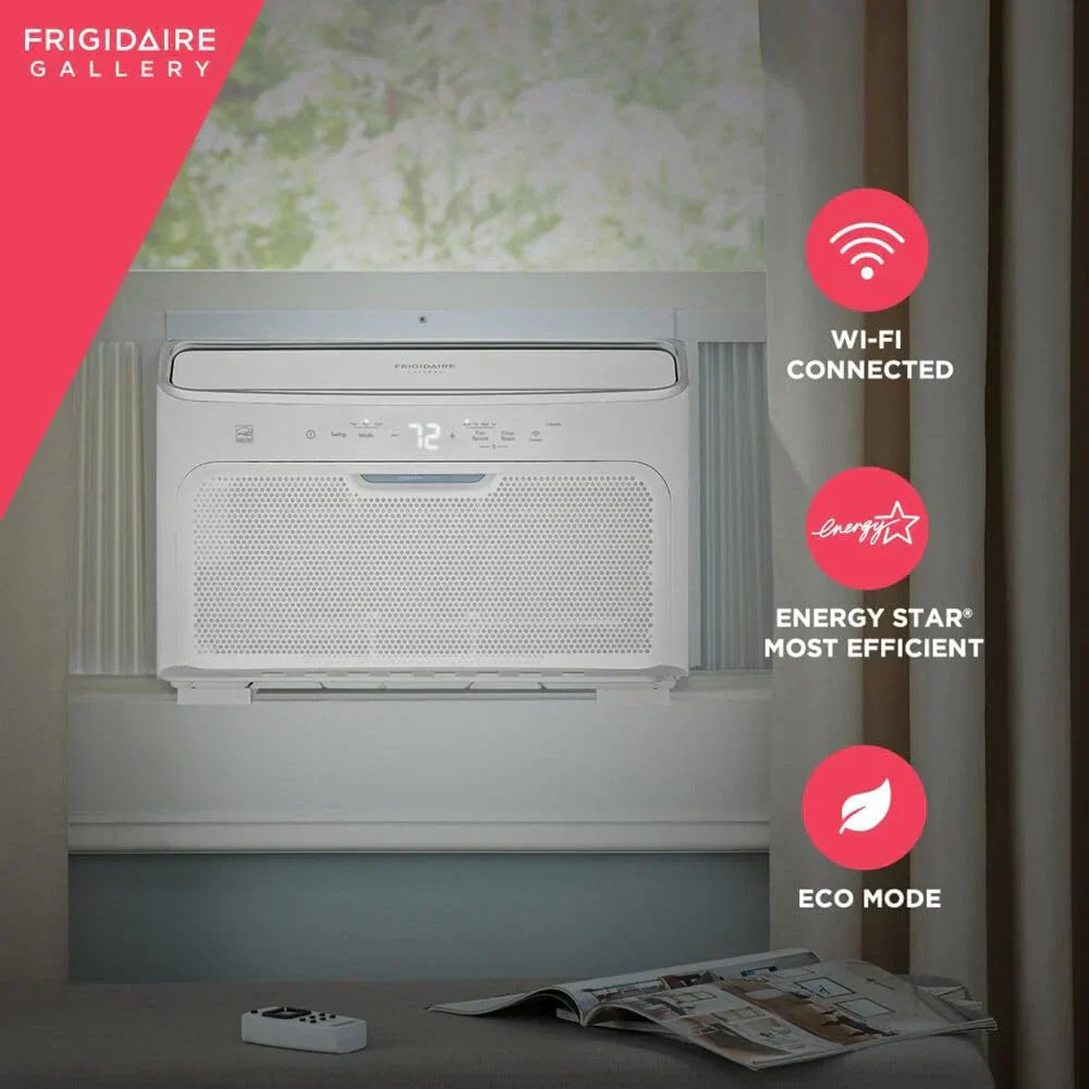 Frigidaire GHWQ103WC1 Inverter Quiet Temp Room Air Conditioner 10,000 BTU with Wi-Fi Connected wourant