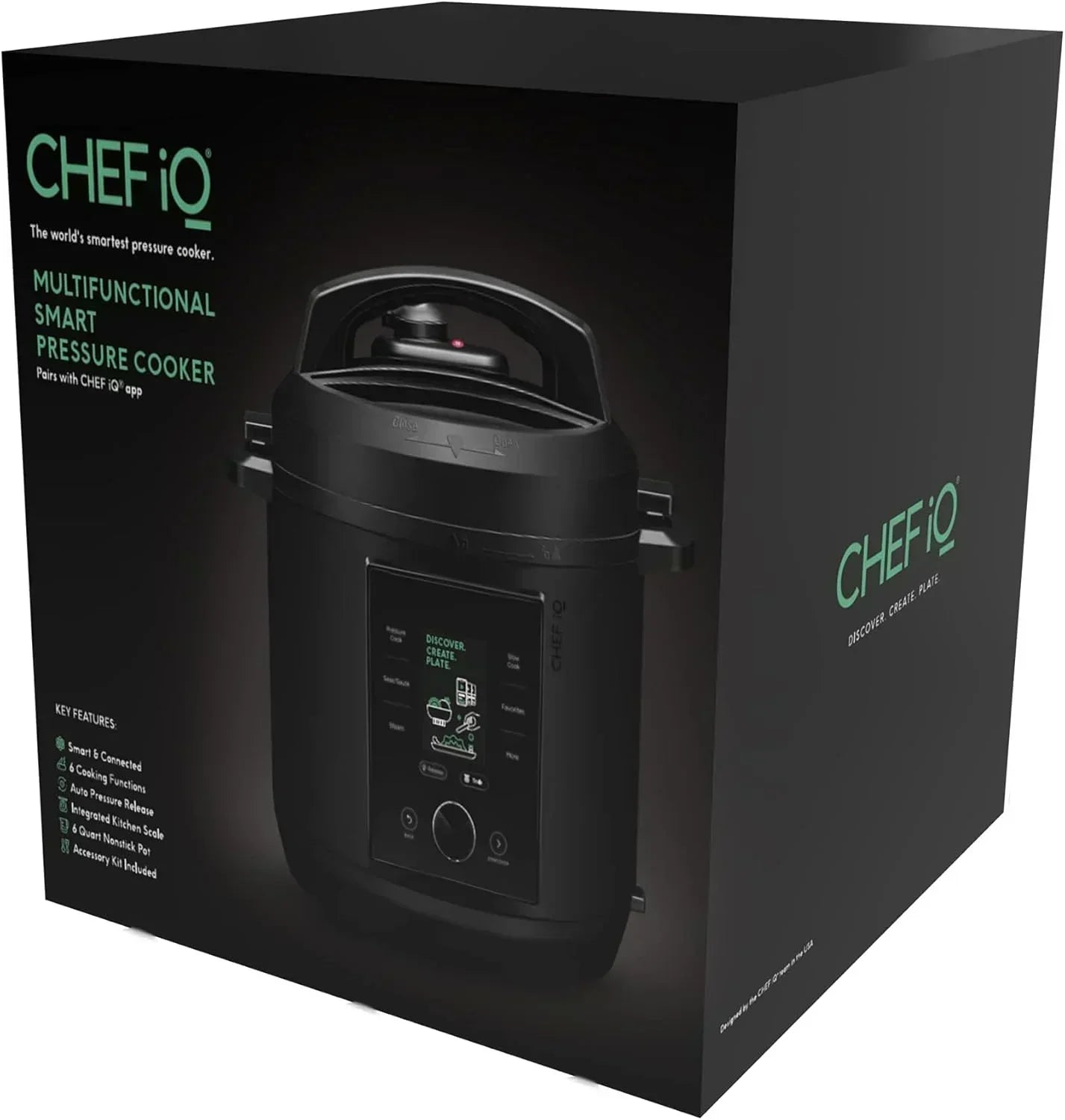 CHEF iQ Smart Pressure Cooker with WiFi and Built-in Scale 10-in-1 Multi-Cooker Rice Cooker wourant
