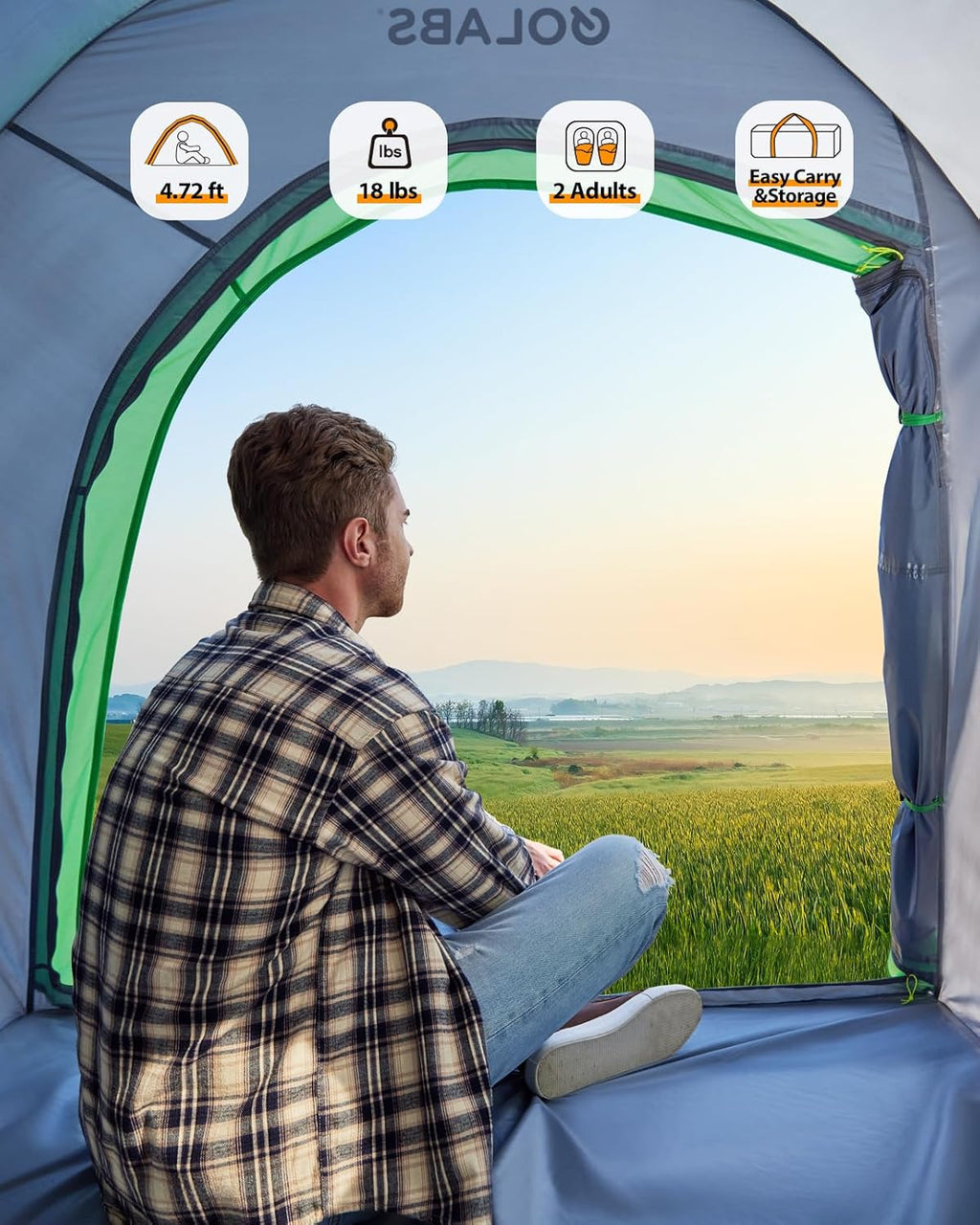 Truck Portable Bed Tent with Extra Rain Cover for Camping and Outdoor Activities wourant