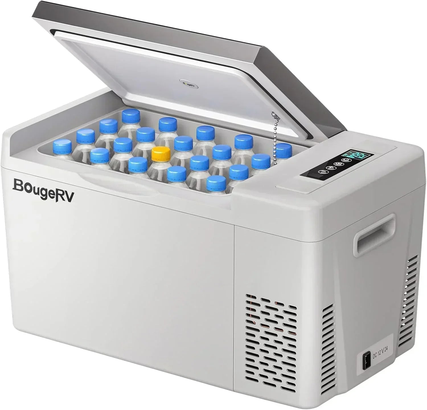 BougeRV 12 Volt Refrigerator 12V Car Fridge 23 Quart Portable Freezer Compressor Cooler wourant
