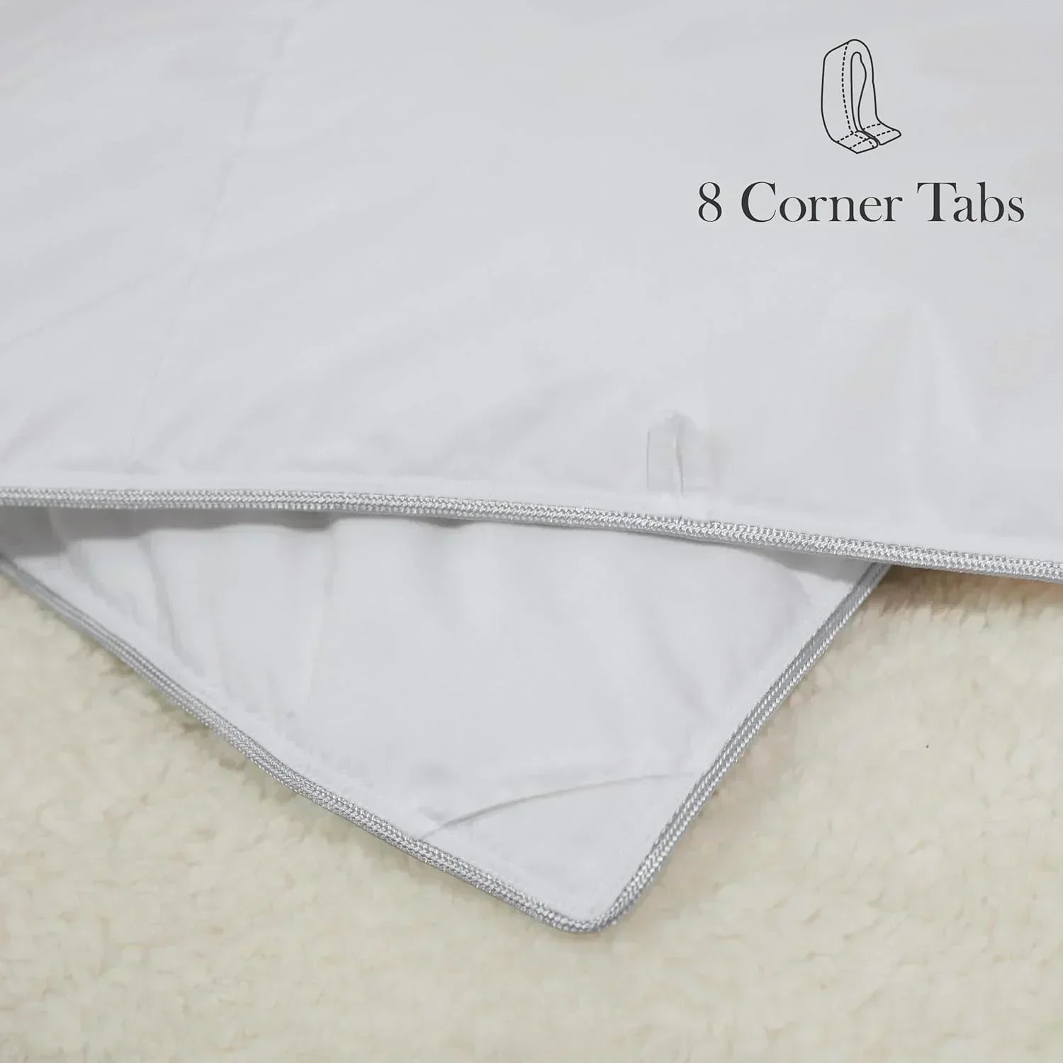 Premium Down Comforter 3D Baffle Box Design wourant