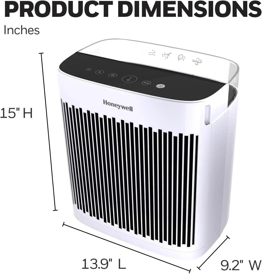 190' Medium-Large Rooms HEPA Air Purifier wourant